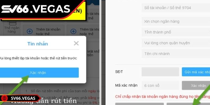 Giao dịch tiện ích thông qua tài khoản ngân hàng 